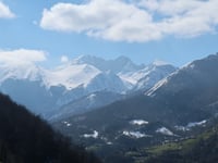 Alto de La Cobertoria von Santa Marina über Cortes