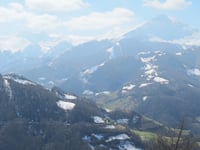 Alto de La Cobertoria von Santa Marina über Cortes