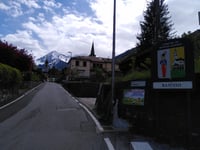 Alpe Giavine z Pontegrande przez Via Roma