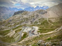 Col du Galibier from Col du Lautaret