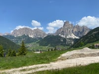 Passo Campolongo desde Corvara