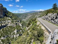 Gorges de la Nesque from Villes-sur-Auzon