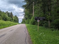 Col du Bannstein from Saint Granolphe