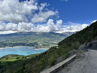 Col de Pontis from Savines-le-Lac