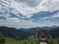 Dražgoše von Železniki über Rudno