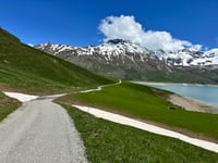Col du Petit Mont-Cenis from Lanslebourg