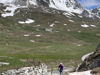 Col du Petit Mont-Cenis from Lanslebourg