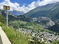 Aussois vanuit Modane