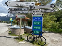 Col du Mont Cenis da Lanslebourg Mont Cenis