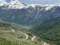 Col de Vars von Les Gleizolles