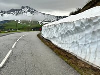 Col de la Madeleine from Feissons-sur-Isère