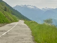 Col de la Madeleine from Feissons-sur-Isère