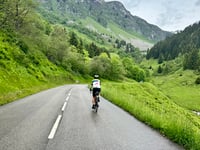 Col de la Madeleine from Feissons-sur-Isère