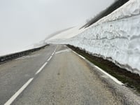Col du Petit Saint-Bernard from Bourg Saint Maurice