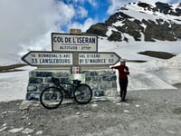 Col de l'Iséran from Val-d'Isère