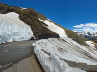 Col de l'Iséran depuis Lanslebourg