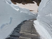 Col de l'Iséran depuis Lanslebourg