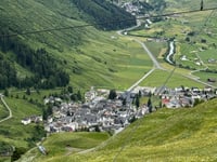 Col de l'Oberalp / Cuolm d'Ursera depuis Göschenen