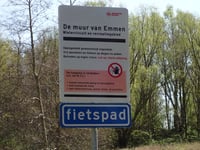 Muur van Emmen z Schansstraat