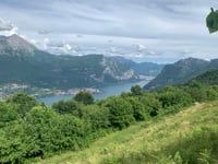 Colle della Madonnina from Barni