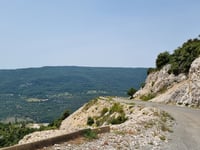 Route des Crêtes du Verdon from La Palud-sur-Verdon