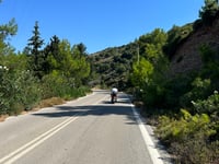 Stavrós von Kallithea über Psinthos