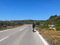 Stavrós von Kallithea über Psinthos