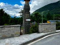 Trontano da Croppo via Strada Provinciale