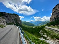 Passo Falzarego von Caprile
