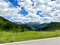 Passo Pordoi von Arabba