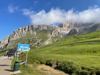 Passo Pordoi z Arabba