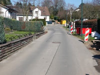 Feldstrasse über Am Weiherchen