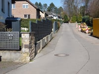 Feldstrasse über Am Weiherchen