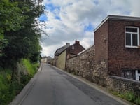 Côte de Bohissau desde Andenelle por Rue des Chalées