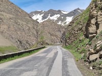 Col de l'Iséran from Lanslebourg