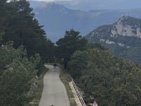 Santuari de la Mare de Déu del Mont from Cabanelles