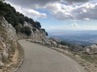 Santuari de la Mare de Déu del Mont from Cabanelles