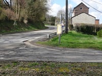 Route de Tancrémont von Pepinster über Voie Constant