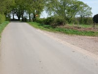 Route de Ligné from Arbespine