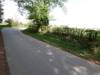 Route de Ligné from Arbespine