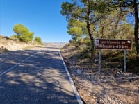 Coll de la Algüeda from Albatera