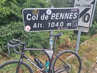 Col de Pennes from Recoubeau