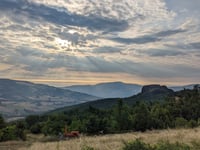 Passo della Caldarola von Travo über Pietra