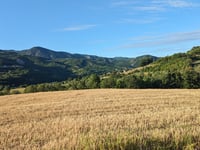Passo della Caldarola from Mezzano Scotti