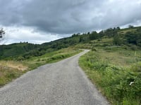 Les Brougues de Traucadou desde Mercus-Garrabet por Route de Croquié