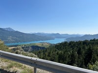 Le Méans von Embrun über Puy Sanières