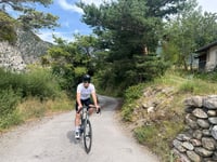 Guillestre von Eygliers über Chemin des Barnières