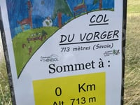 Col du Vorger von Marthod