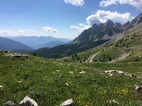 Col des Champs von Colmars