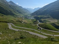 Furkapass von Realp